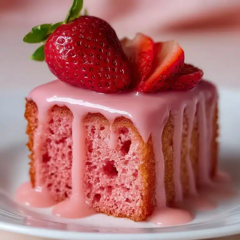 Blush Velvet Strawberry Cake Recipe