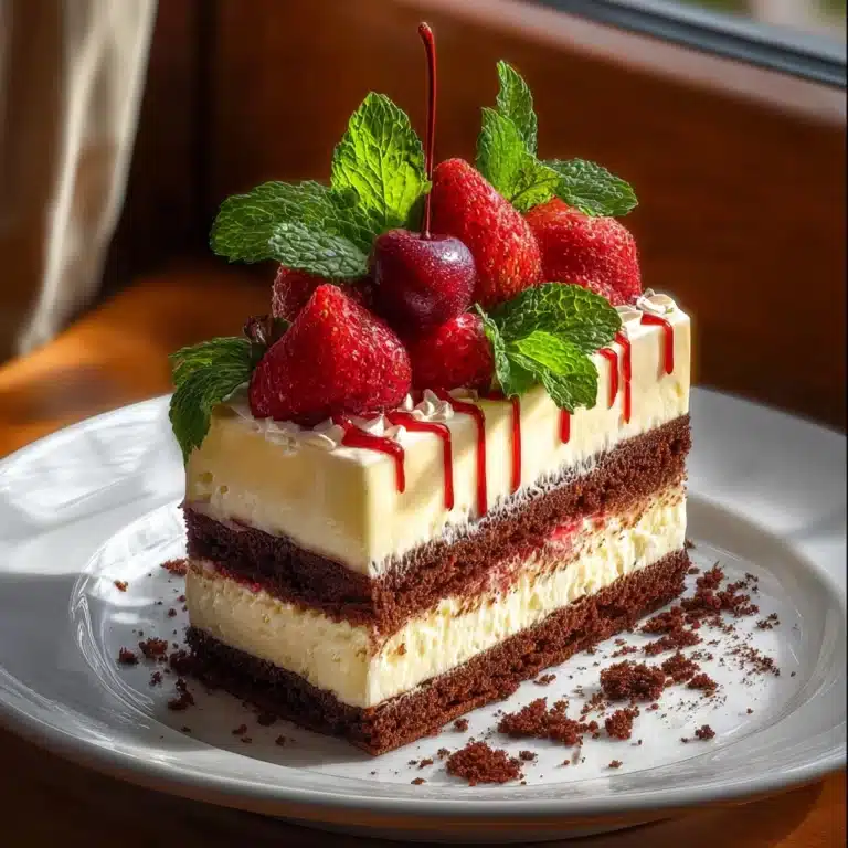 Double-Layer Strawberry Cheesecake Recipe