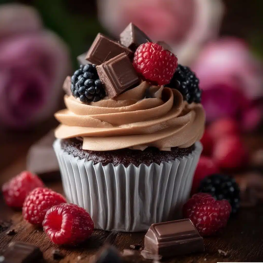 Chocolate Berry Cupcakes Recipe