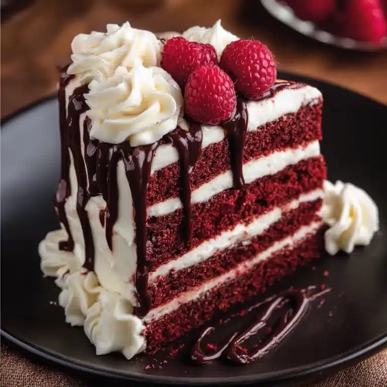 Red Velvet Cake with Cream Cheese Frosting Recipe