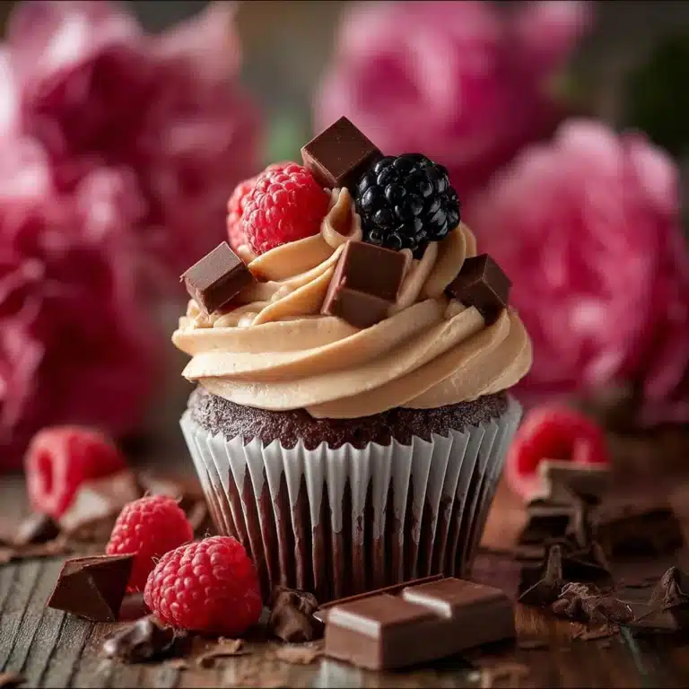 Chocolate Berry Cupcakes Recipe