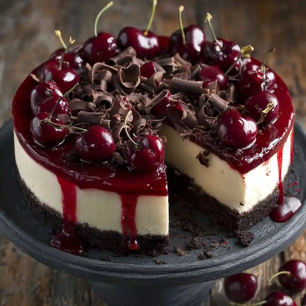 Black Forest Cheesecake** Recipe