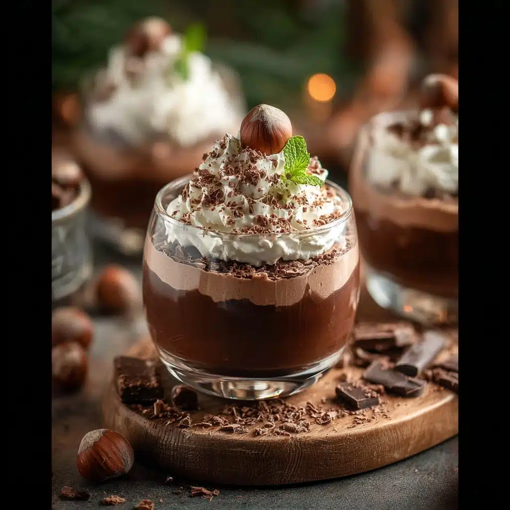 Chocolate Hazelnut Mousse Cups Recipe