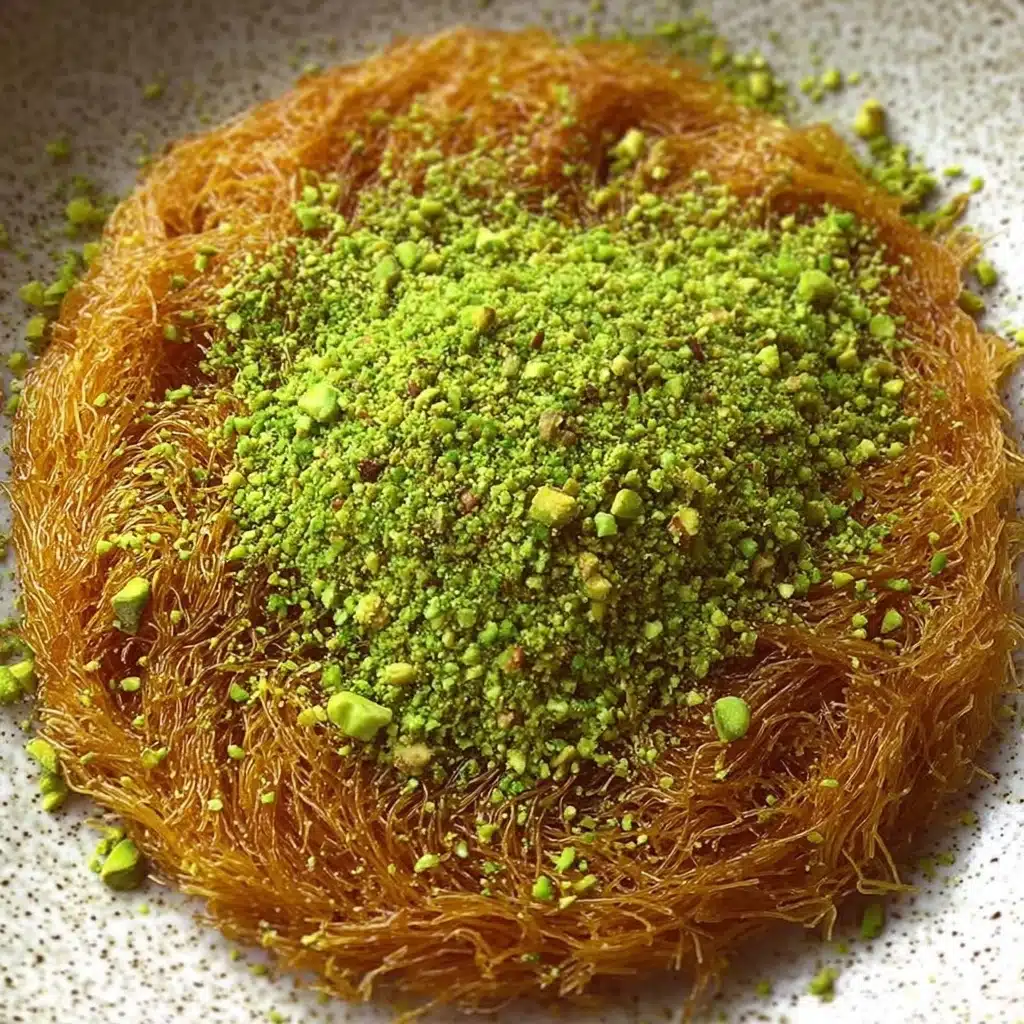 Dubai Chocolate Filling with Pistachio Kunafa Recipe - Recipe Image
