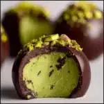 Pistachio Ganache Truffles Recipe