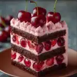 Chocolate Cherry Layer Cake Recipe