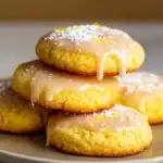 Lemon Meltaway Cookies with Sweet Lemon Glaze Recipe