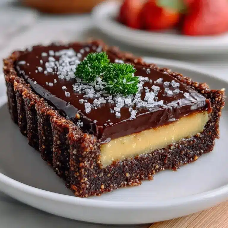 No-Bake Chocolate Tart with Sea Salt Recipe