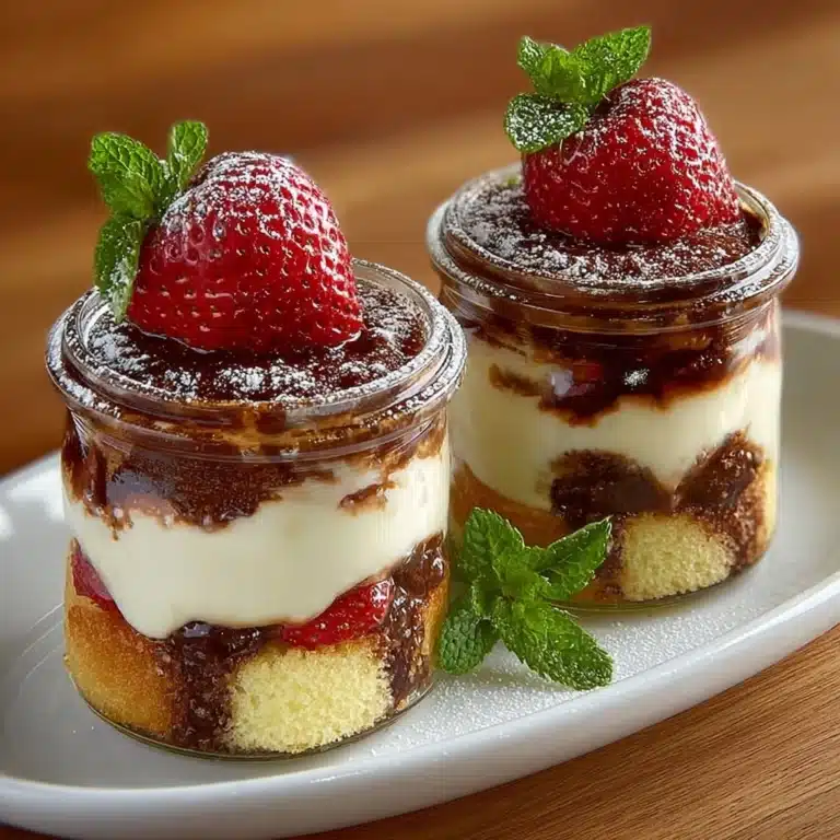 Mini Tiramisu Jars Recipe