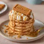 Lotus Biscoff Pancakes Recipe