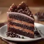 Moist Chocolate Cake with Chocolate Ganache Filling Recipe