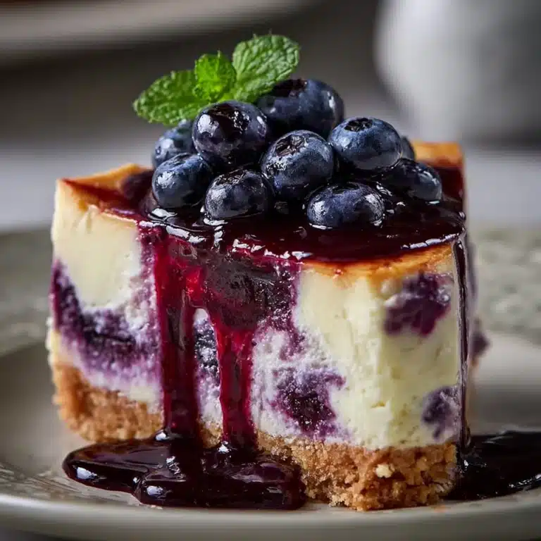 No-Bake Blueberry Cheesecake Recipe