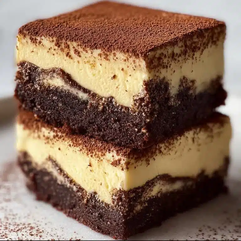 Dark Chocolate Cheesecake Brownies Recipe