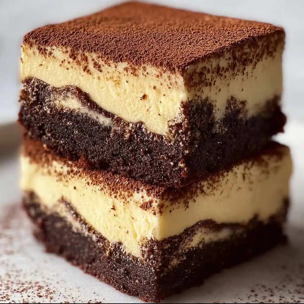 Dark Chocolate Cheesecake Brownies Recipe - Recipe Image
