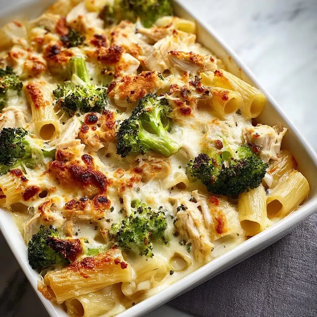 Creamy Chicken & Broccoli Pasta Bake Recipe