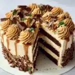 Caramel Mint Gâteau Cake Recipe