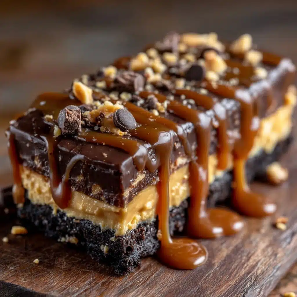 Decadent Peanut Butter Chocolate Crunch Bar Recipe