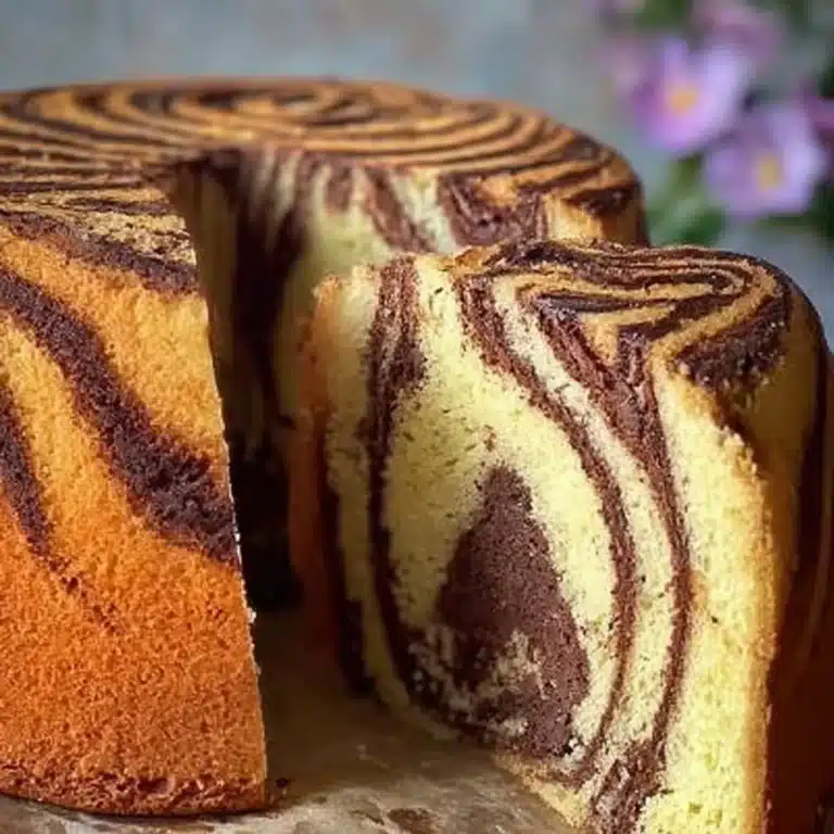 Irresistible Swirled Chocolate Cake Recipe