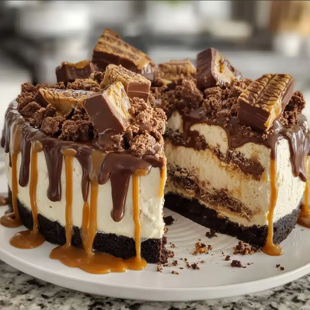 Butterfinger Cheesecake Recipe - Recipe Image