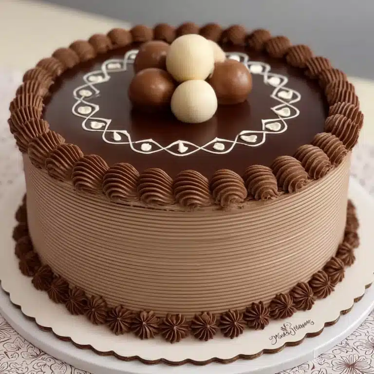Luxurious Chocolate Brigadeiro Cake Recipe
