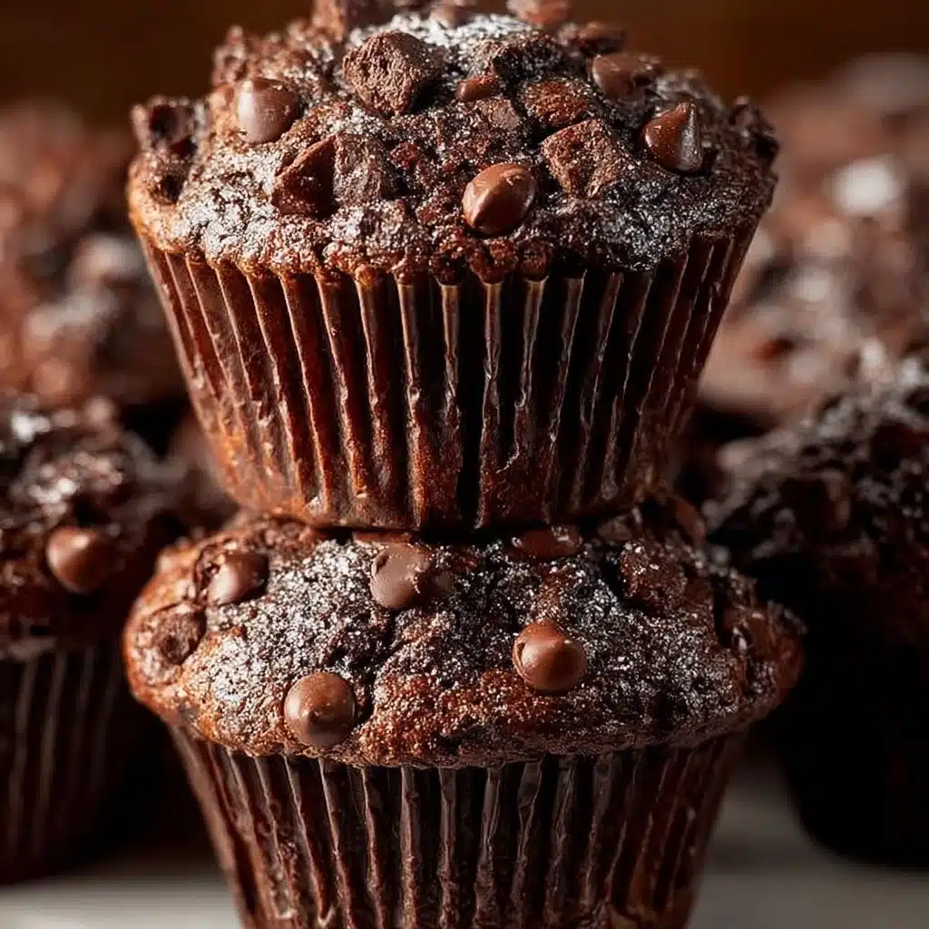 Triple Chocolate cupcakes recipe