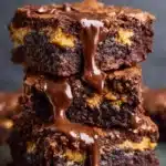 Peanut Butter Chocolate Swirl Blondies Recipe