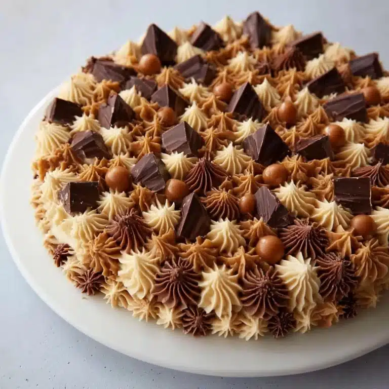 Decadent Chocolate Caramel Delight Cake Recipe