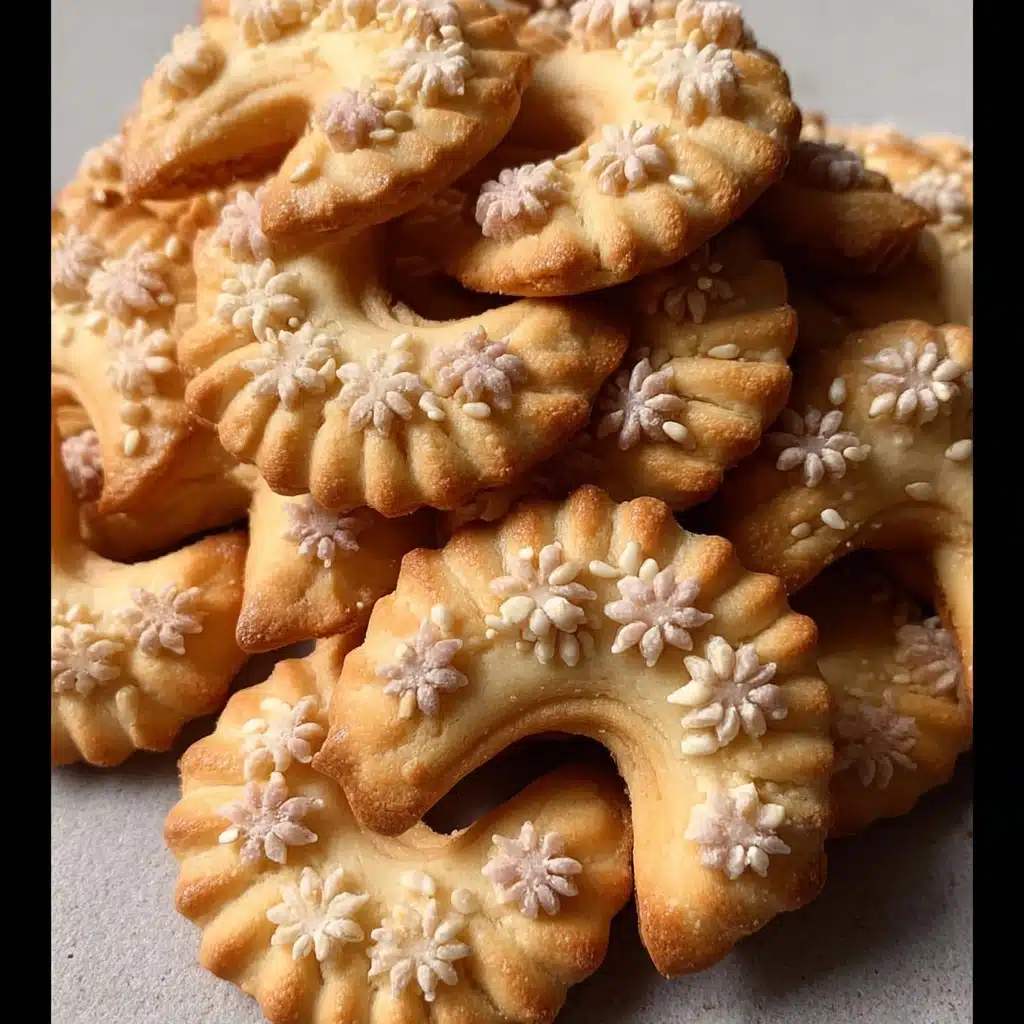 Delightful Sesame Ring Cookies Recipe - Recipe Image