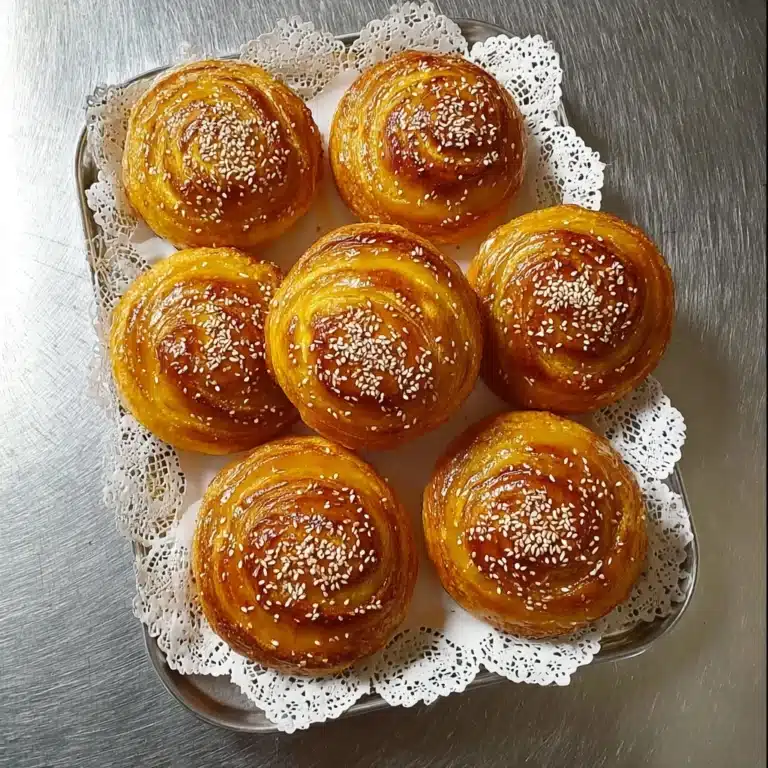 Irresistible Sesame Swirl Buns Recipe