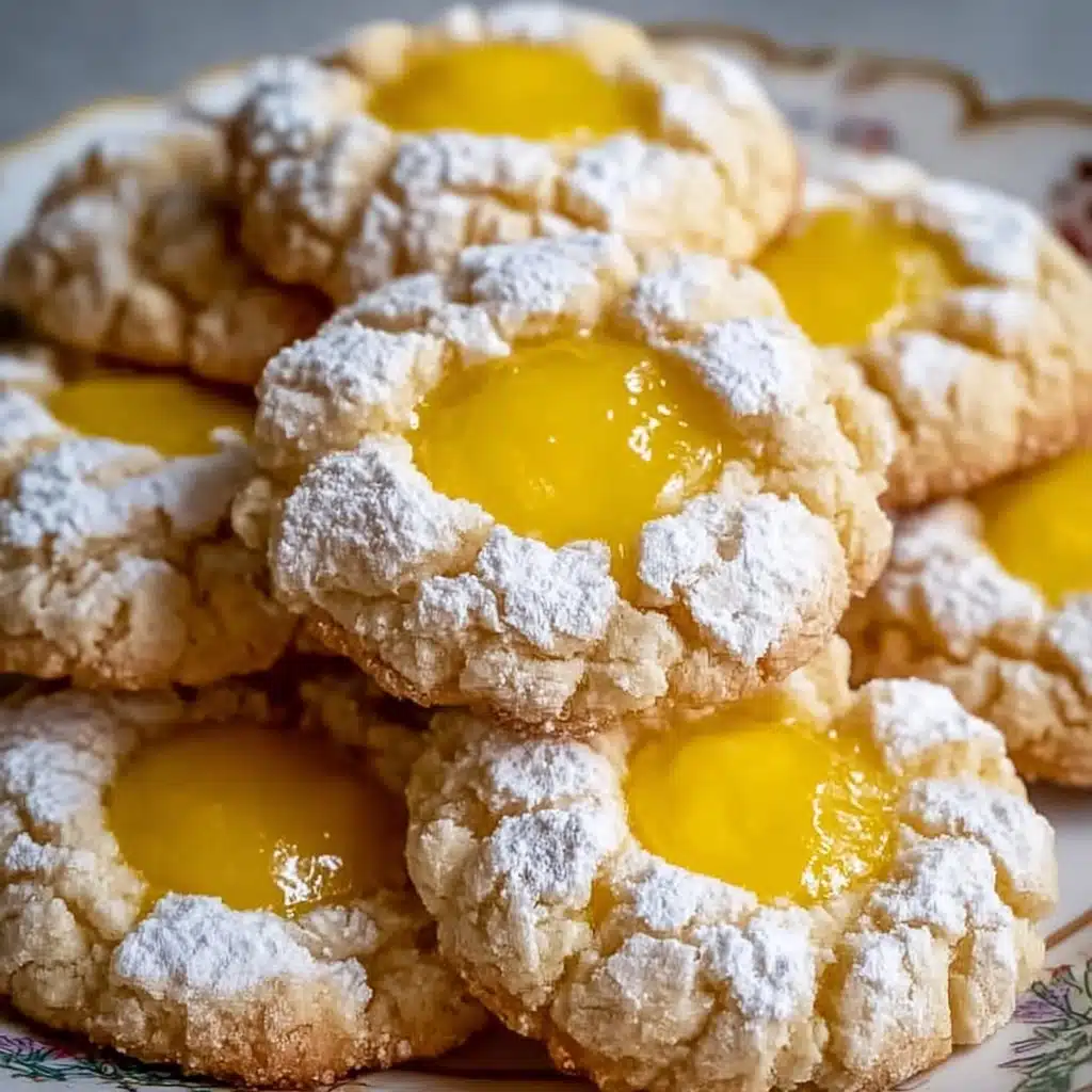 Gluten-Free Lemon Curd Cookies Recipe