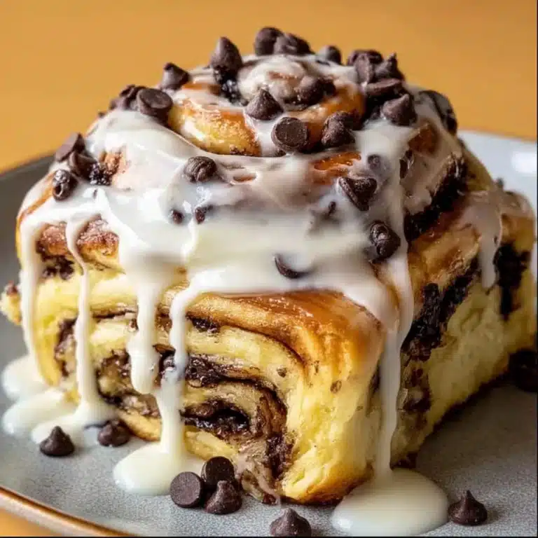 Chocolate Chip Cinnamon Roll Recipe