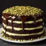 Best Pistachio Chocolate Layer Cake Recipe