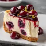 Lemon-Lime Cherry Pistachio Cheesecake Recipe
