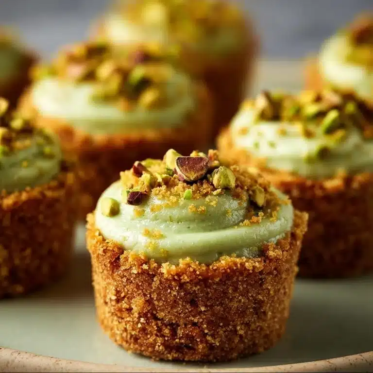 Vegan Pistachio Crispy Cups Recipe