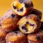 Blueberry Lemon Curd Donut Holes Recipe