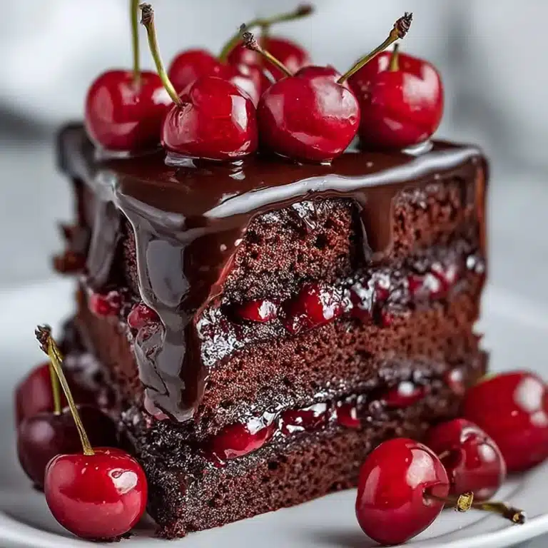 Cherry Chocolate Cake Recipe