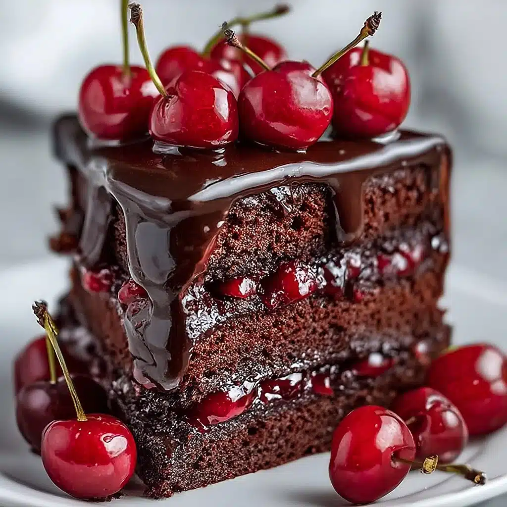 Cherry Chocolate Cake Recipe