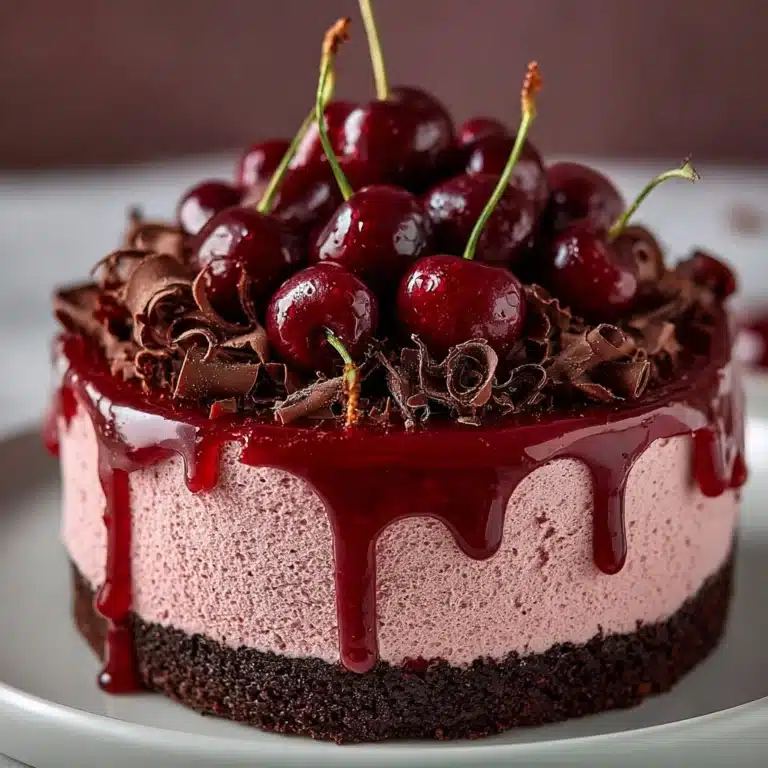 Black Forest Cheesecake Delight Recipe