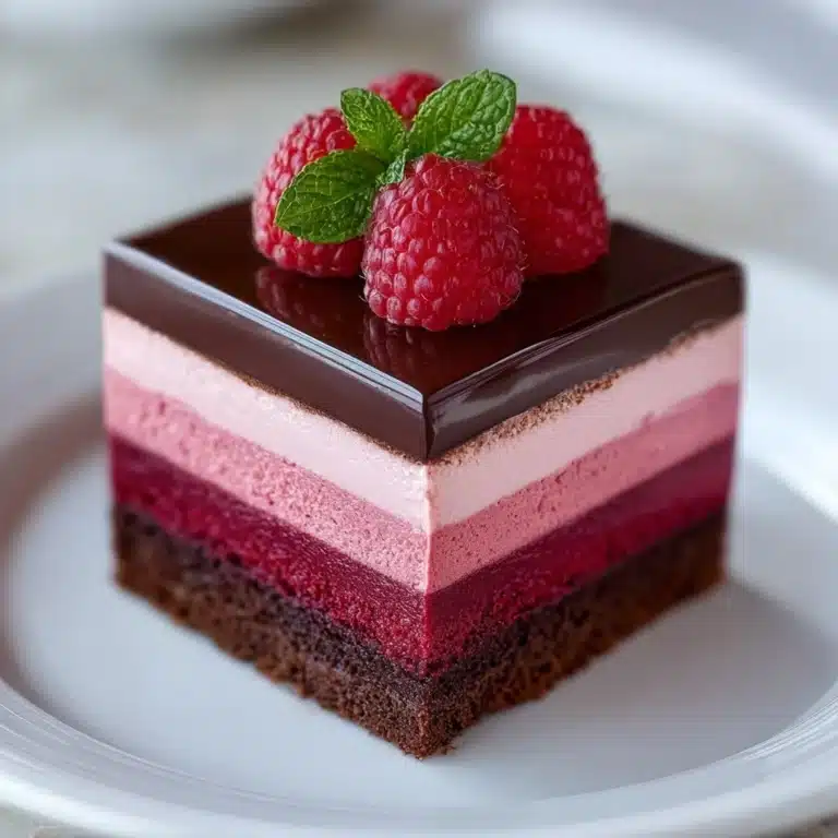 Chocolate Raspberry Mousse Cake Recipe