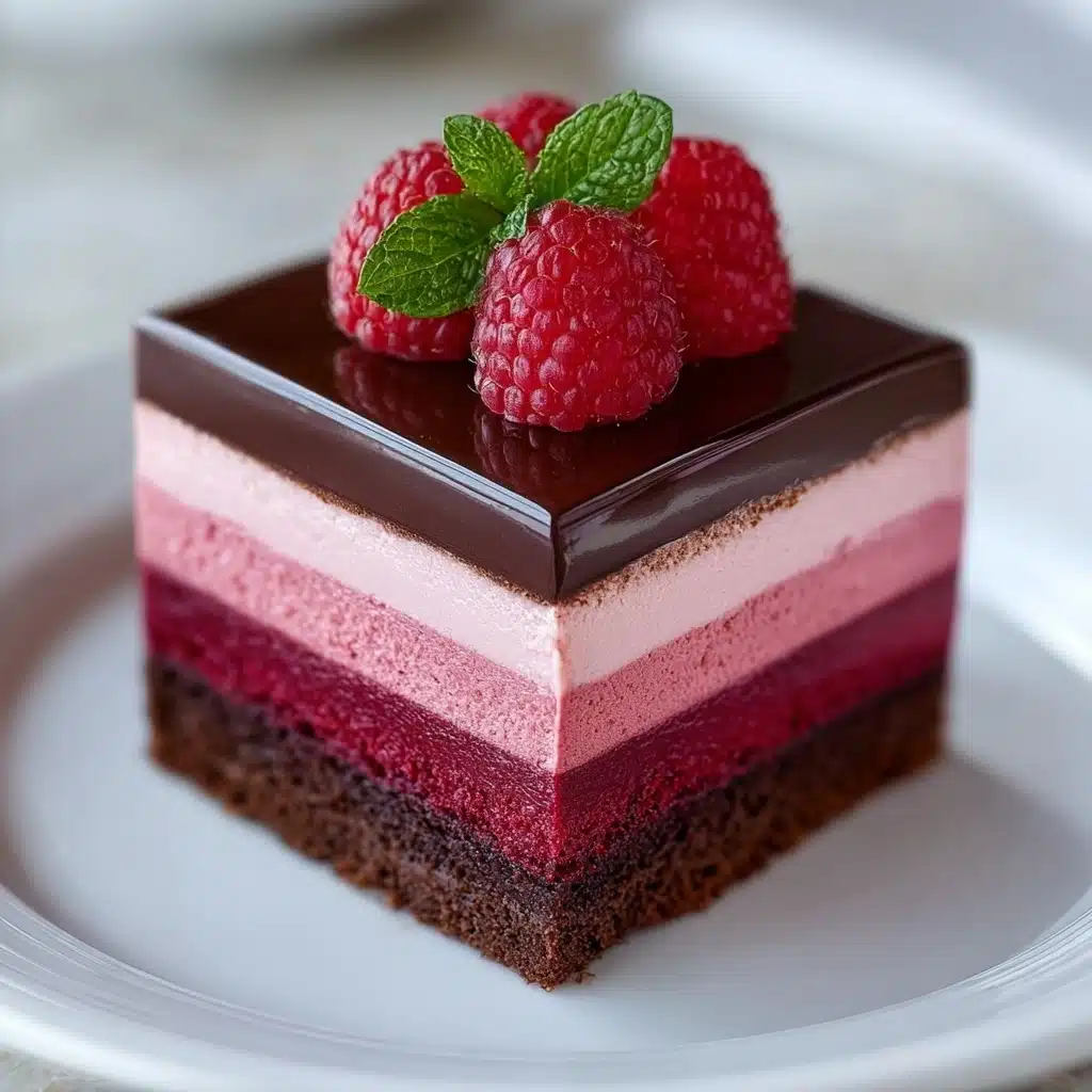 Chocolate Raspberry Mousse Cake Recipe