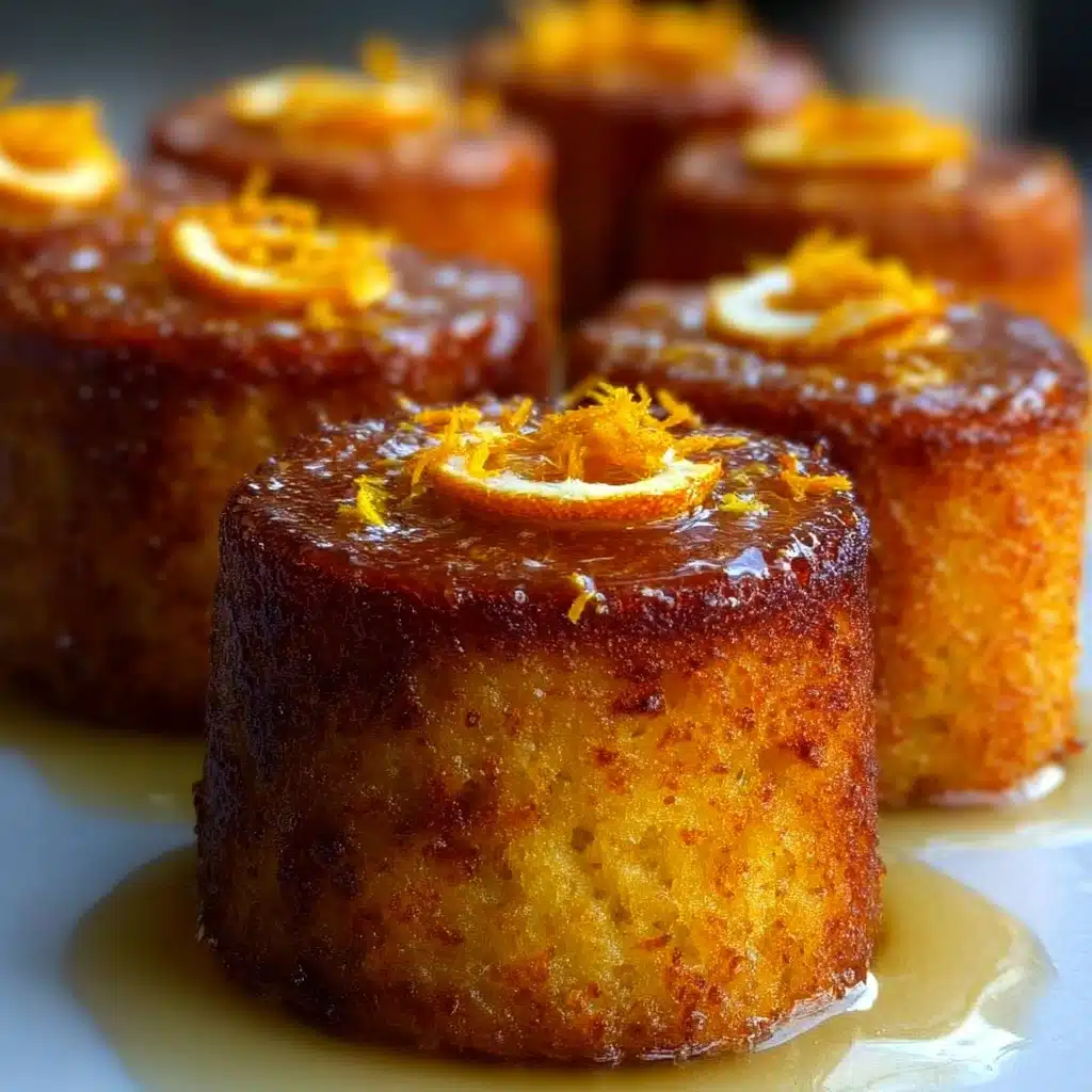 Orange Ginger Honey Cakes Recipe - Recipe Image