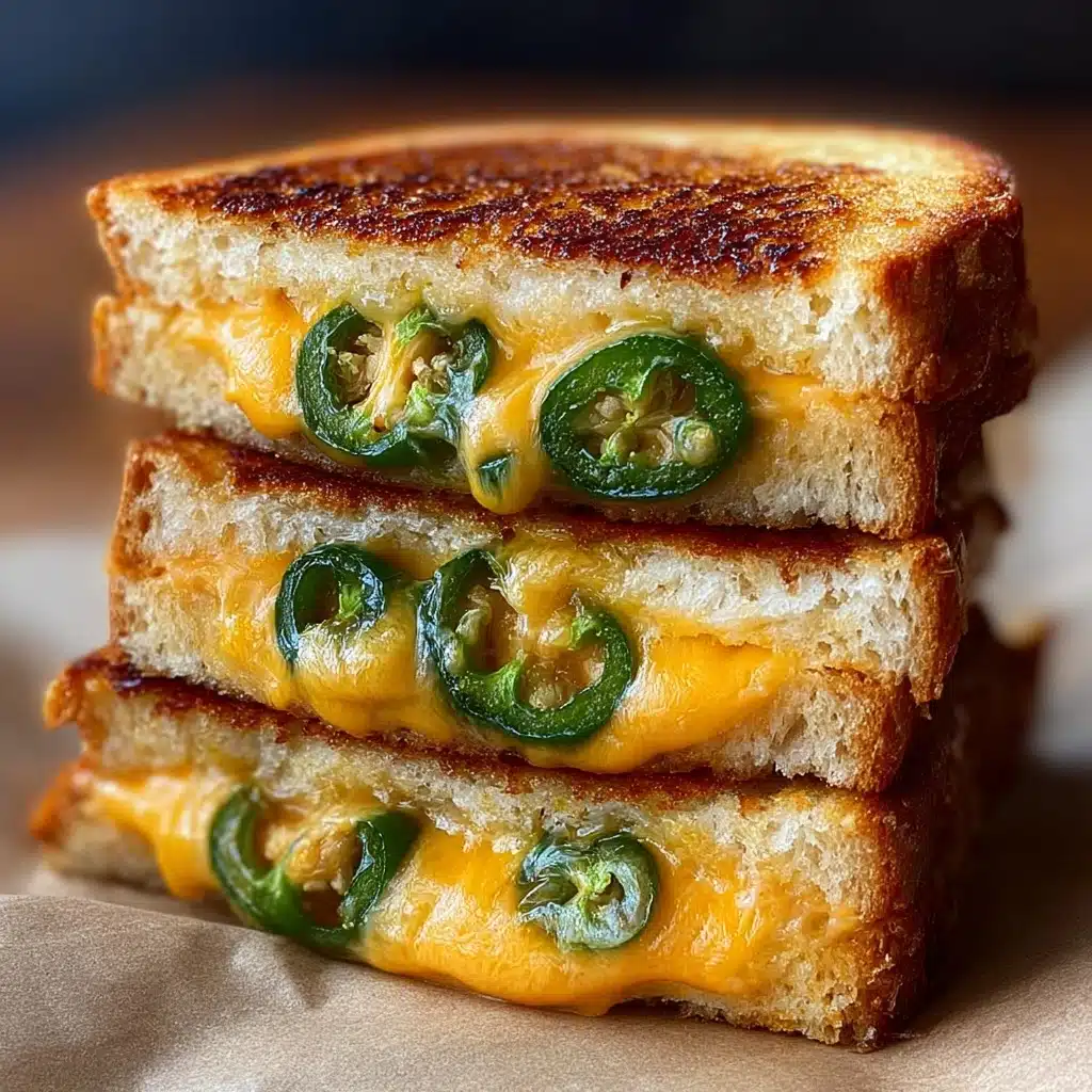 Jalapeño Cheddar Grilled Cheese Recipe - Recipe Image