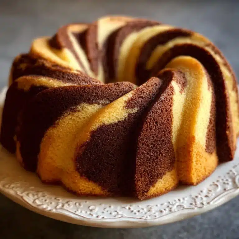 Cinnamon Swirl Bundt Cake Recipe