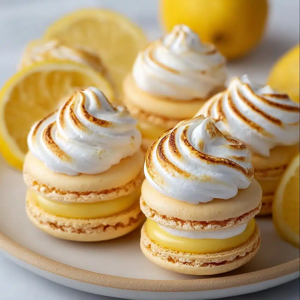 Lemon Meringue Macarons Recipe
