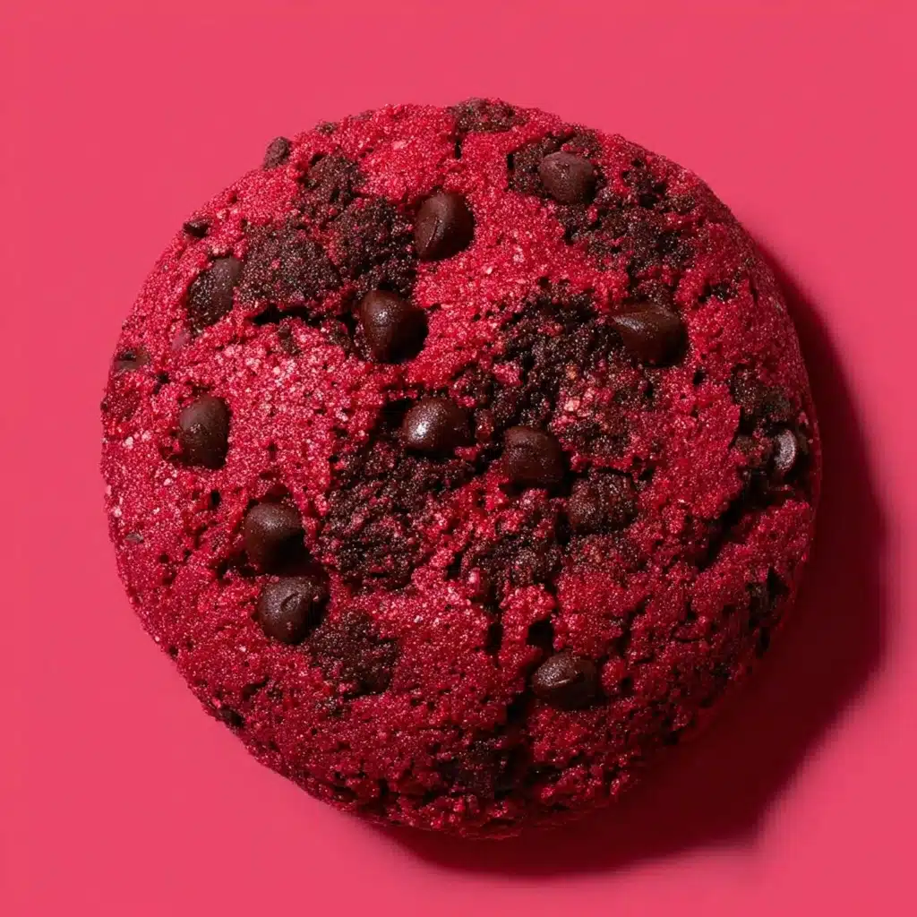 Raspberry No-Bake Cookies Recipe - Recipe Image