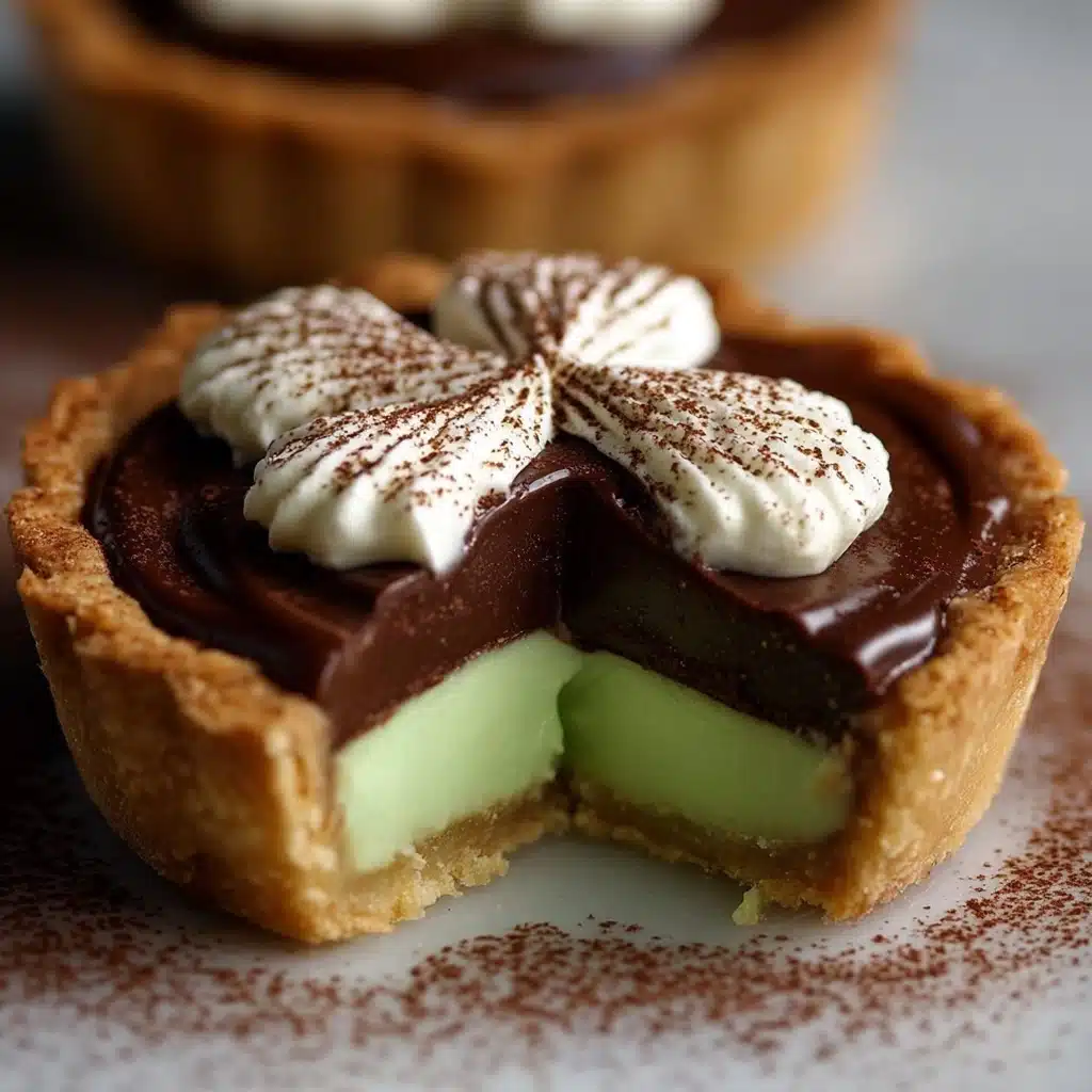 Chocolate Shamrock Pies Recipe - Recipe Image