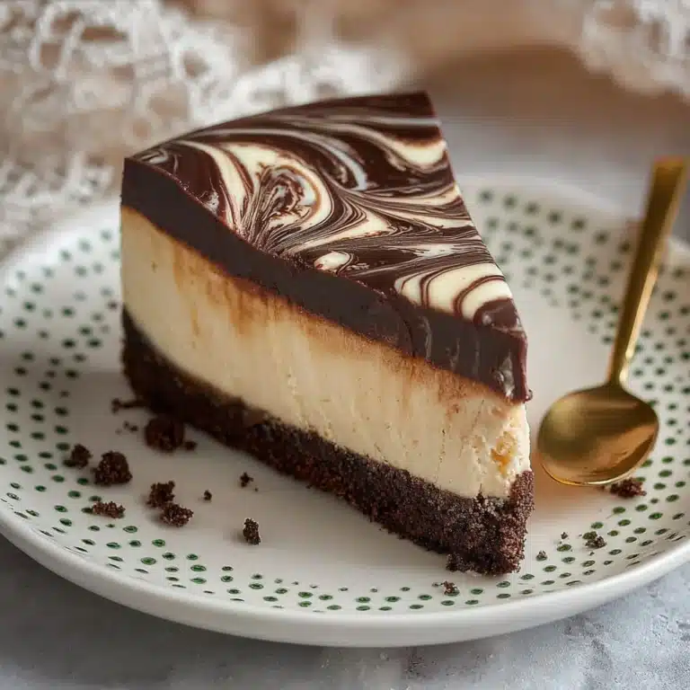 Decadent Chocolate Swirl Cheesecake Recipe
