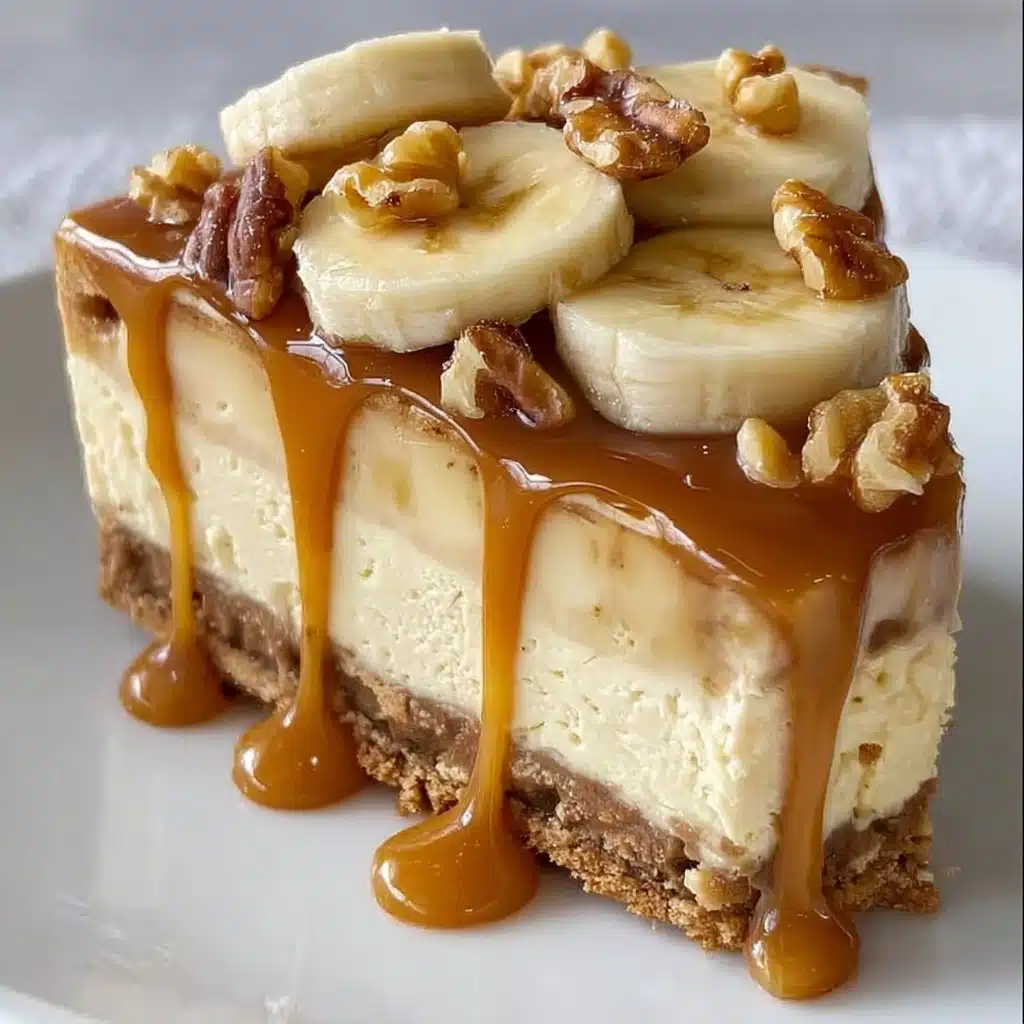 Irresistible Banana Caramel Cheesecake Recipe