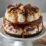 No-Bake German Chocolate Cheesecake Recipe