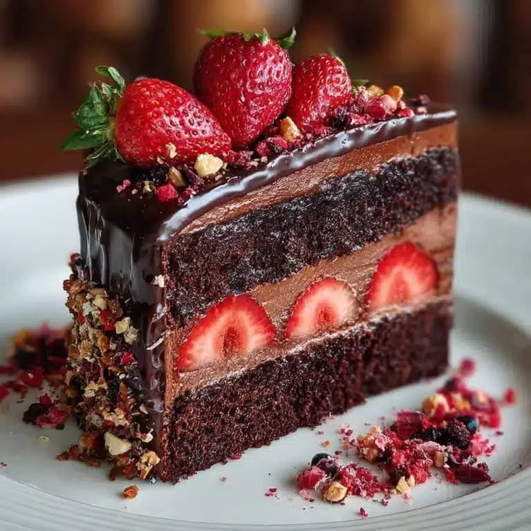Chocolate Strawberry Dream Cake Recipe